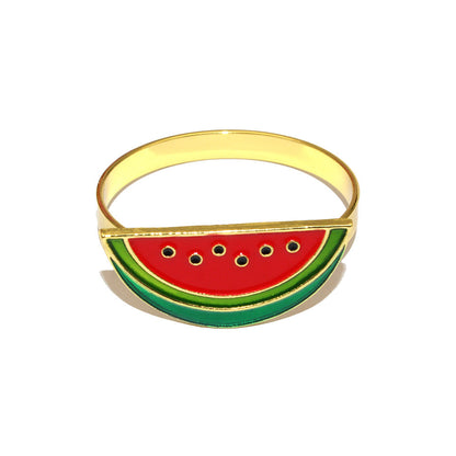 Watermelon Slice Napkin Rings For Table Decoration
