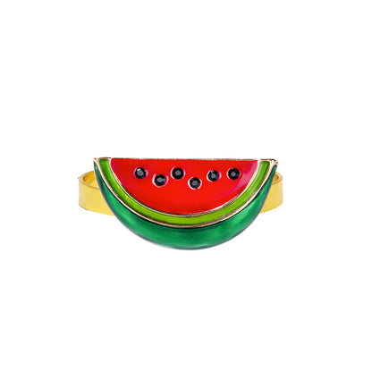 Watermelon Slice Napkin Rings For Table Decoration